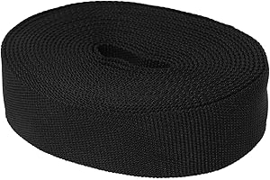 NUOBESTY Nylon Chain Sleeve Cord Protector 30mm Wide 5m Length Wear-Resistant Wire Harness Wrap for Outdoor