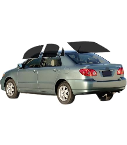 Autotech Park Precut Window Tint Film For 2020 Toyota Corolla - 20% VLT, Side & Rear Windows - View #3
