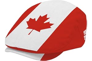 PALMCRAFT Custom Name Puerto Rico Mexico Canada Texas Jamaica Flat Newsboy Cap, Customized Personalized Pocker Cabbie Hat.