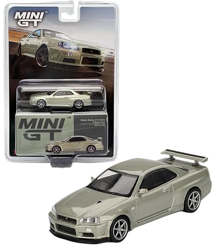 Diecast Model Car Compatible with Mini GT 1:64 Nissan Skyline GT-R