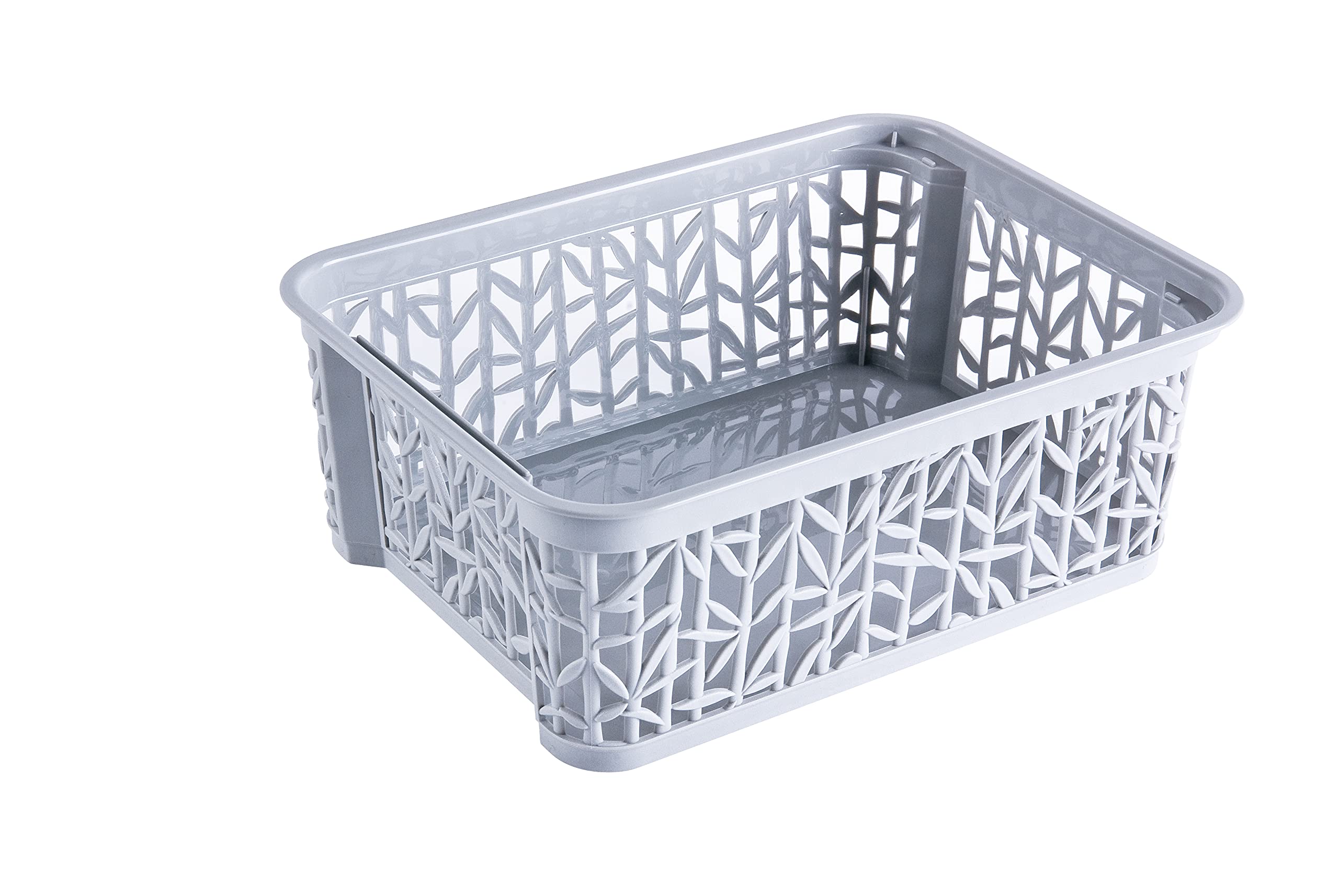 BranQ Different Colors And Sizes Portable Storage Basket Three Dimensions (Gray 235x177x85)