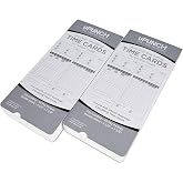 500 Time Cards For Pyramid 2400, AT-2400, AT-2500 Time Clocks – Compatible With 42426 14 thumbnail image