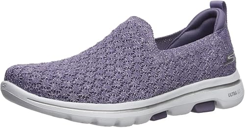 skechers go walk 5 brave purple