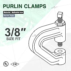 Highcraft DMQV-QM38-10 Heavy Duty Industrial Purlin