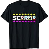 Martin Style DesignScorpio Zodiac Design 90s Style T-ShirtOEKO-TEX STANDARD 100