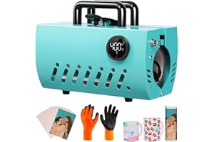 ATEZR Tumbler Heat Press Machine, Mug Heat Press Heat Up Fast & Even, Professional Tumbler Press High-Security with Temp&Timer Setting for 10-30oz Sublimation Tumblers, Cups, Glasses and Mugs