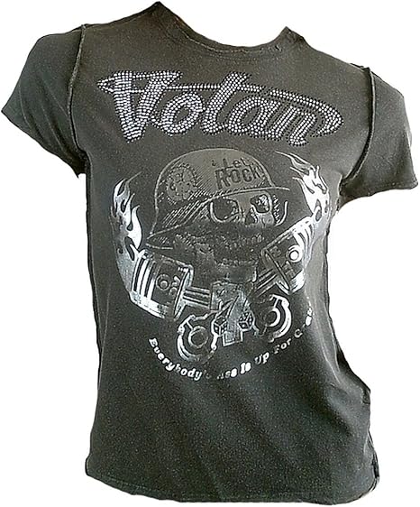 Amplifiés Lady T Shirt Pour Femme Official Stonewash Gris