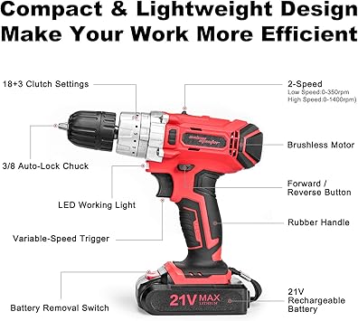 SALEM MASTER Cordless drill driver featured image 2