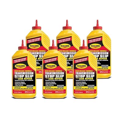 Rislone 4502-6PK Transmission Stop Slip with Leak Repair - 32 oz, Pack of 6