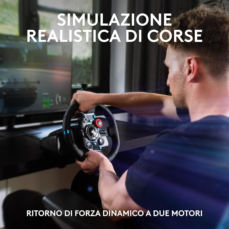 G29 SE Driving Force Wheel e Shifter per Playstation & PC - Nero
