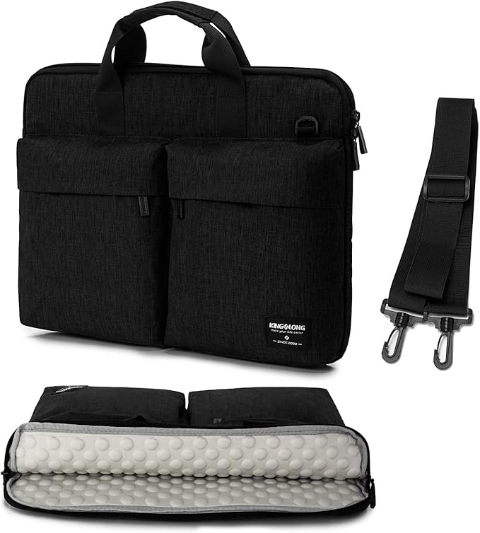 KINGSLONG 17.3 Inch Laptop Case for Men Women Briefcase Laptop Sleeve