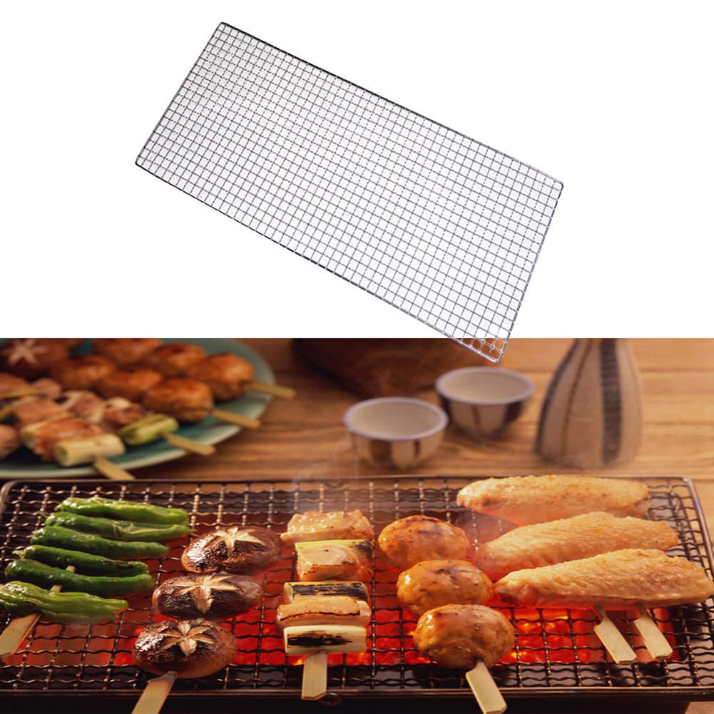 Cooking Grates Barbecue Grill Iron Wire Baking Grid Net for Outdoor