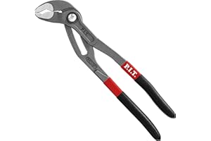 P.I.T. Pliers,12" Groove Joint Pliers,Fast Adjustable Water Pump Pliers,V-Jaw Tongue and Groove Pliers,Pipe Pliers for Home Repair, Gripping, Nuts, Bolts, Pipe & Fittings