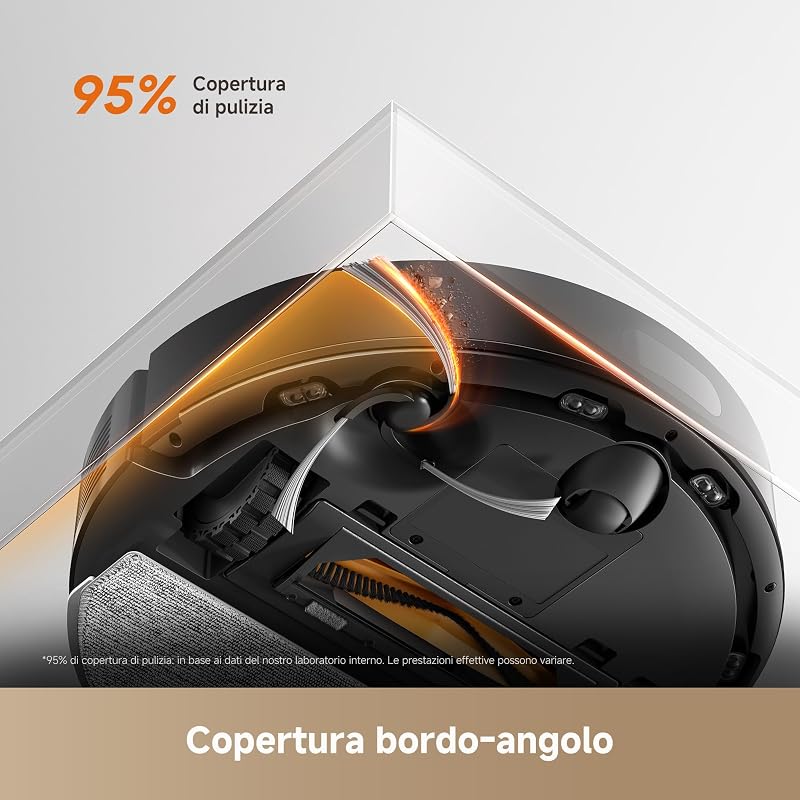 D20 Air Plus Robot Aspirapolvere, Aspirazione 20.000 Pa