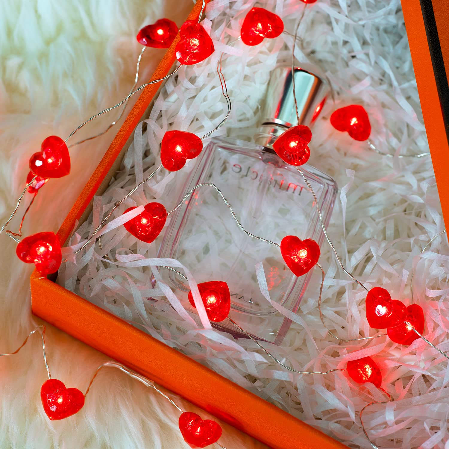 Heart Fairy String Lights