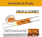 Lagunamoon Cuticle Oil Pen 5ml Milk & Honey Nail Care Nourish Moisturize view 7