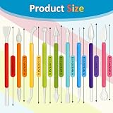 Abeillo 9Pcs Clay Tools Set Polymer Clay Modelling Tools view 3