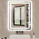 30X36 LED Bathroom Mirror with Lights, Anti-Fog, Backlit + Front Lit, Lighted Bathroom Vanity Mirror for Wall, Memory Functio