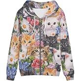 Tongluoye Womens Hoodies Zip Up Lightweight Long Sleeve Thin Hooded Sweathsirt Trendy Jacket