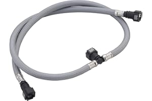 Replacement Hose Kit Compatible with Moen 114299 Widespread Bathroom Sink Faucet Replacement Hose Kit with Duralock Connectio