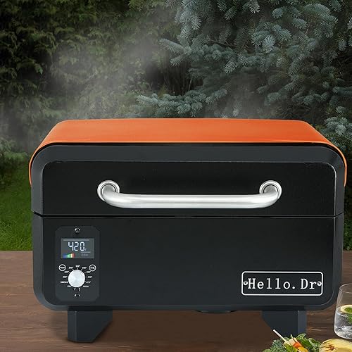 Portable Pellet Smoker, Smoker Grill with Digital Control