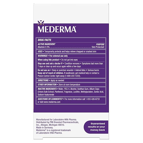 MEDERMA ADVANCED SCAR GEL, TREATS OLD AND NEW SCARS, REDUCES THE APPEARANCE OF SCARS FROM ACNE, STITCHES, BURNS AND MORE, 0.70OZ (20G)
