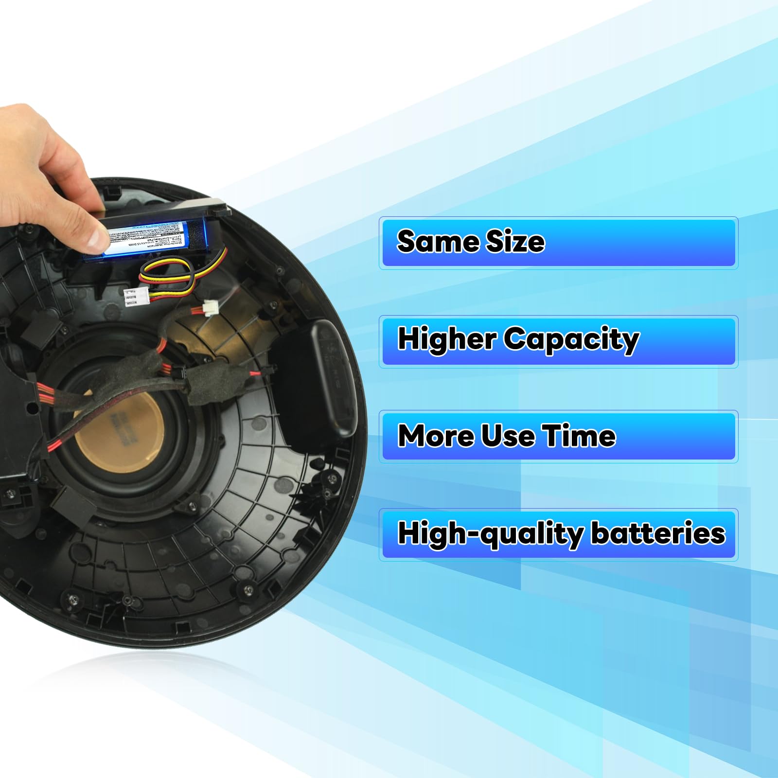 OHZHAO 4200mAh Upgrade Replacement Battery for