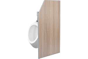 LUKAR Urinal Partition,1 PCS Wall-mounted Urinal Screen Toilet Partition,Men's Urinal Privacy Screen Divider Partition for Hotel/Schools/Kindergartens/Shopping Malls/Public Places