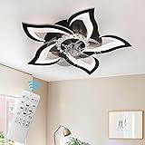 Flytohom Flower Ceiling Fan with Lights Remote