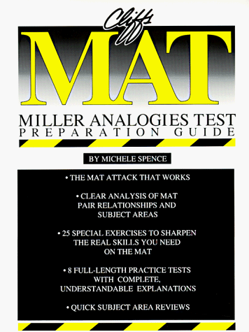 Cliffs MAT (Miller Analogies Test) Preparation Guide
