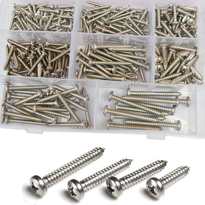 M3 M4 M5 Pan Head Self Tapping Screw Phillips Cross