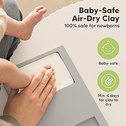 Baby Hand and Footprint Kit - Clay Handprint