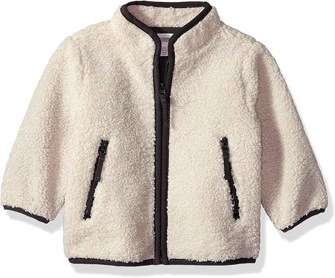 baby boy sherpa jacket