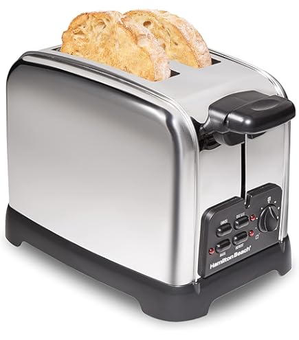Amazon.com: Hamilton Beach Retro Toaster with Wide Slots