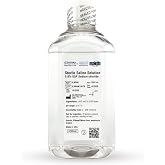 UFC Bio 0.9% Normal Saline Solution - Sterile USP Sodium Chloride - 1000 mL | 0.05 Micron Filtered, Sterile Ready-to-Use Saline, No Additives, Made in USA, Laboratory Research Use Only