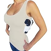AC UNDERCOVER Women's Concealed Carry Tank Top - Secure Undershirt with Gun Holster - Tactical & Everyday Use - (S-XL)