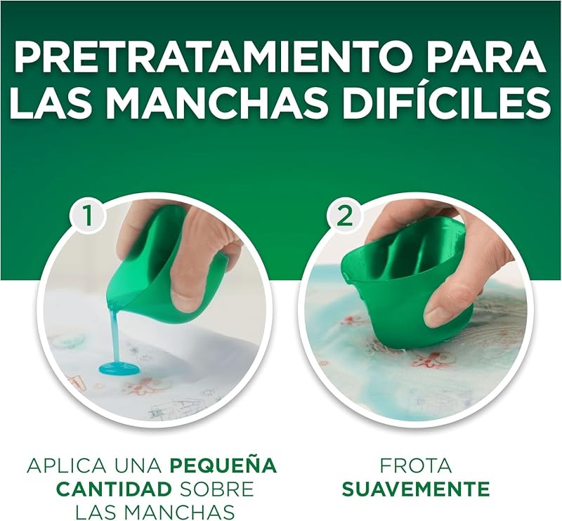 Detergente Lavadora Liquido, 40 Lavados, Jabon Frescor Sensaciones, Limpieza Mejorada en Ciclos Mas Frios con la Exclusiva Tecnologia de Limpieza en Frio, El embalaje puede variar