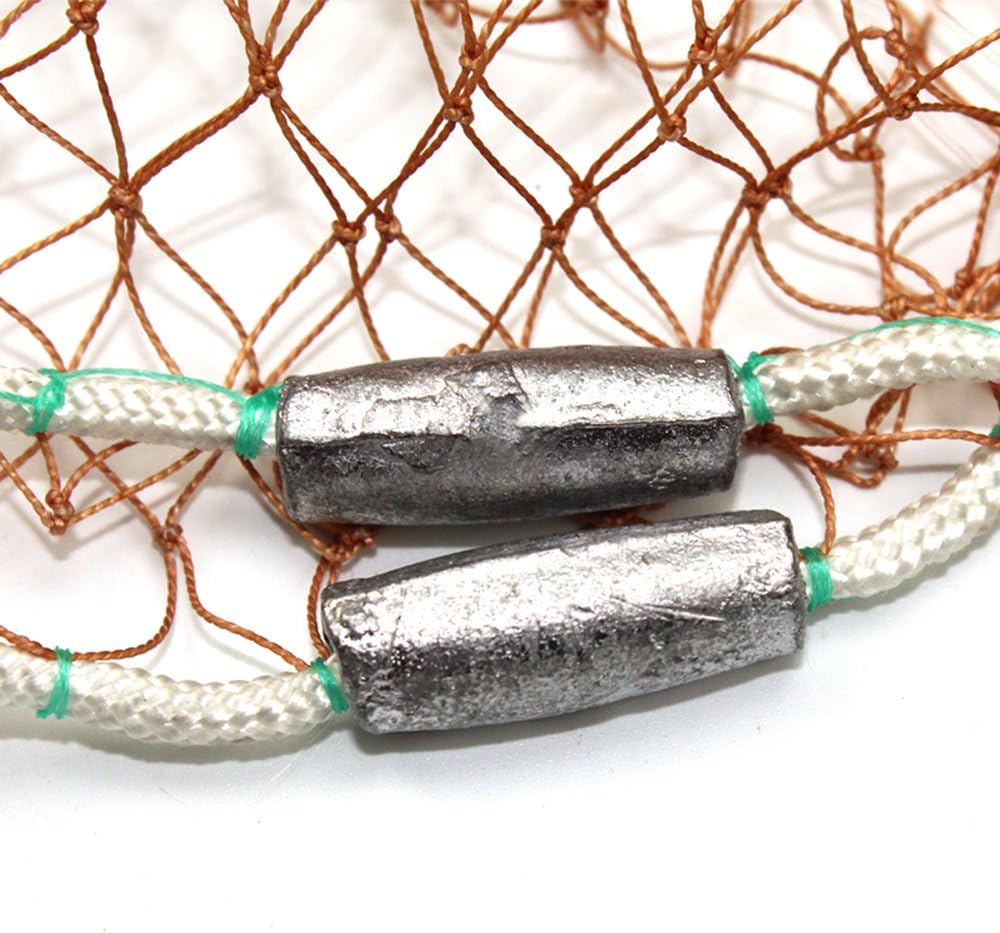 Drasry Fishing Cast Net for Bait Trap 1.0 inch Mesh