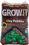 GROW!T GMC40l Clay Pebbles 40 Liter Bag 4mm-16mm