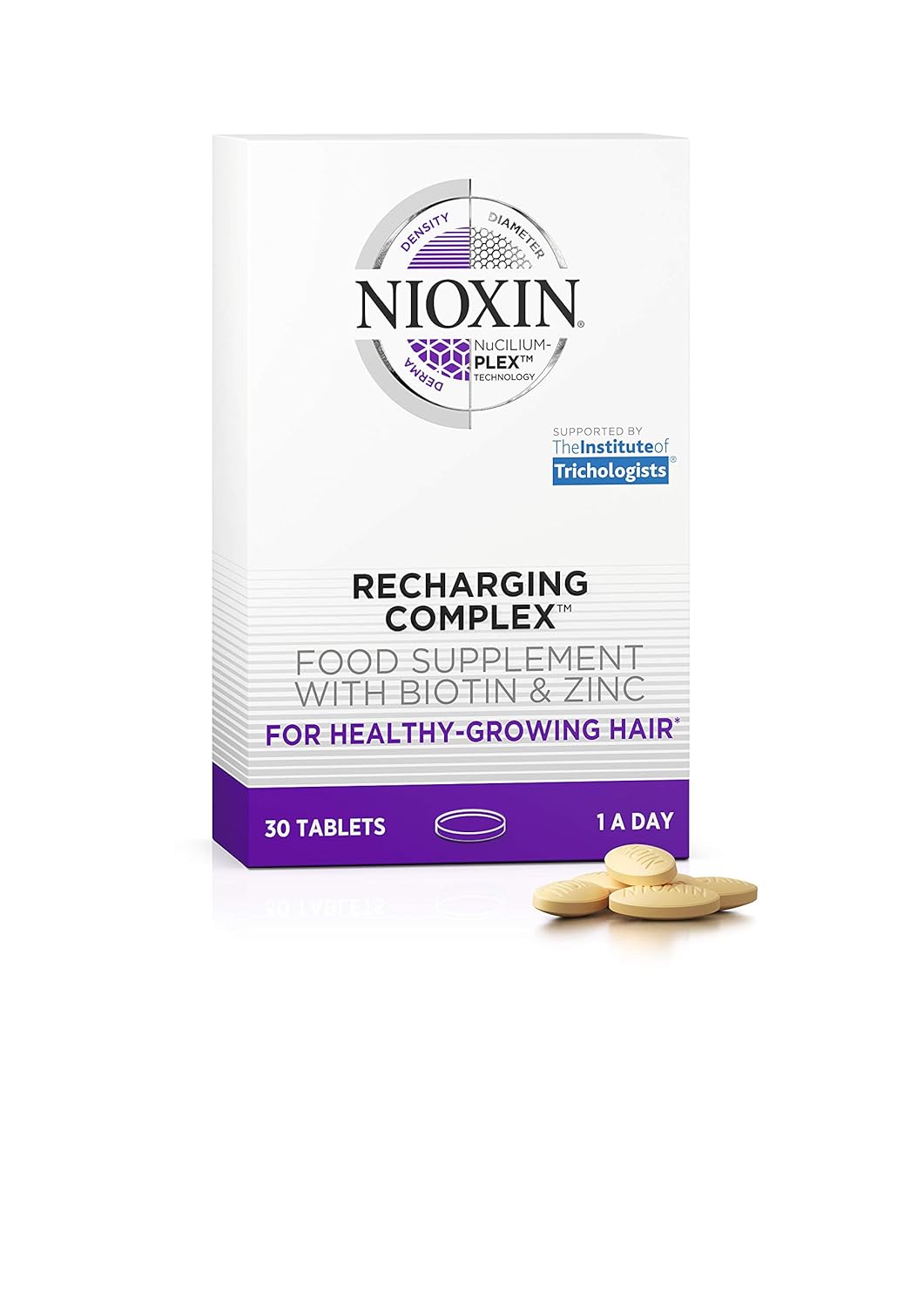 Nioxin Recharging Complex Tablets, 30 Count: Premium Beauty
