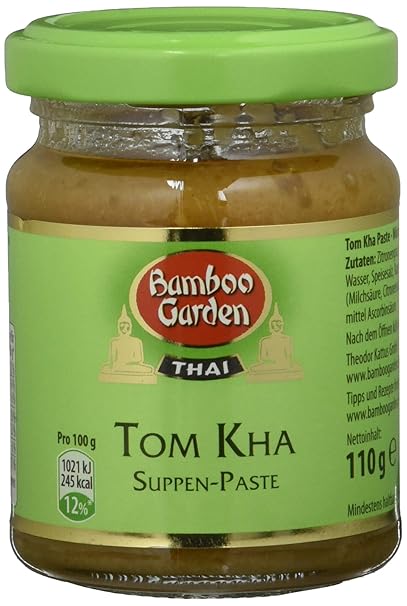 Bamboo Garden Tom Kha - Suppenpaste, 1er Pack (1 x 110 g)