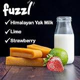 Fuzzl Yak Chews for Dogs 2 Pack 140g Strawberry Premium Natural view 2