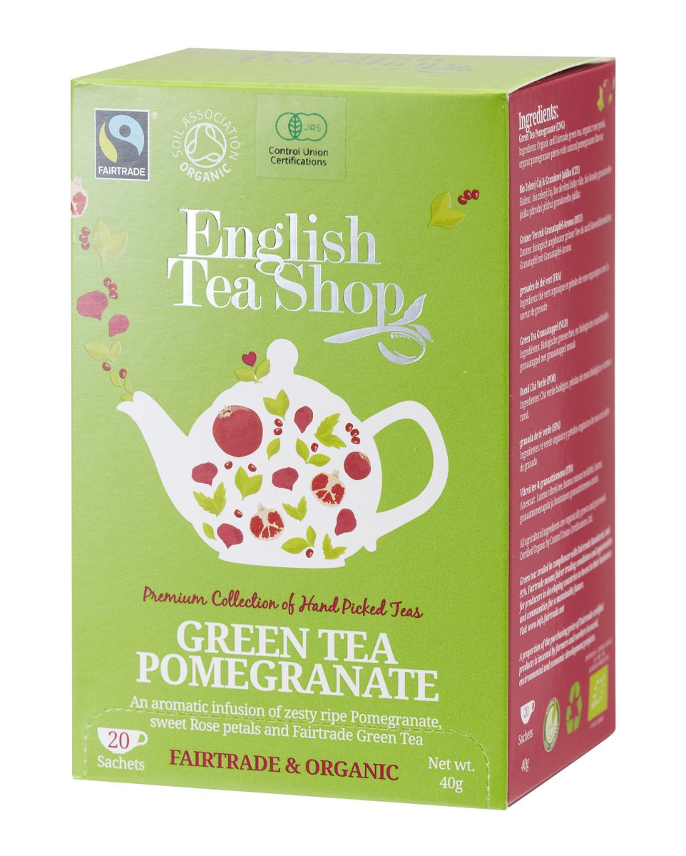 English Tea Shop Super Berries Organic, 20 Sachet Tea Bags