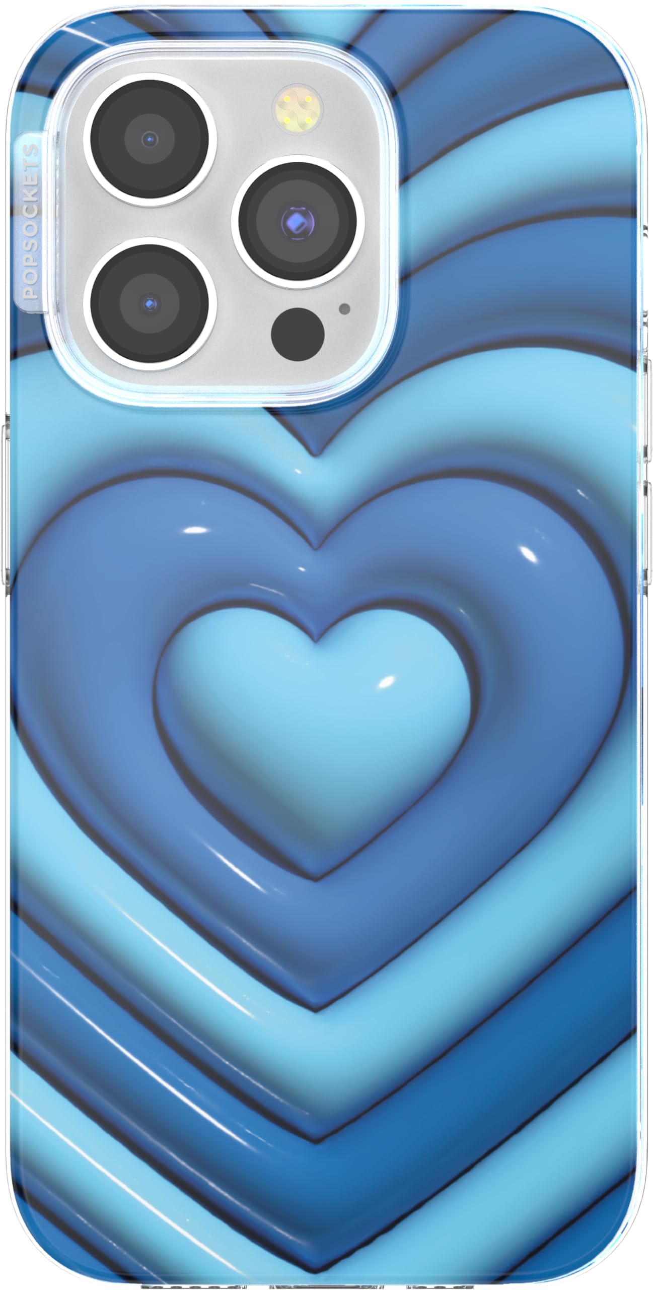 PopSockets iPhone 14 Plus Case with Phone Grip and Slide Compatible with MagSafe, Phone Case for iPhone 14 Plus, Wireless Charging Compatible Powerpuff Girls -Kewl Blew
