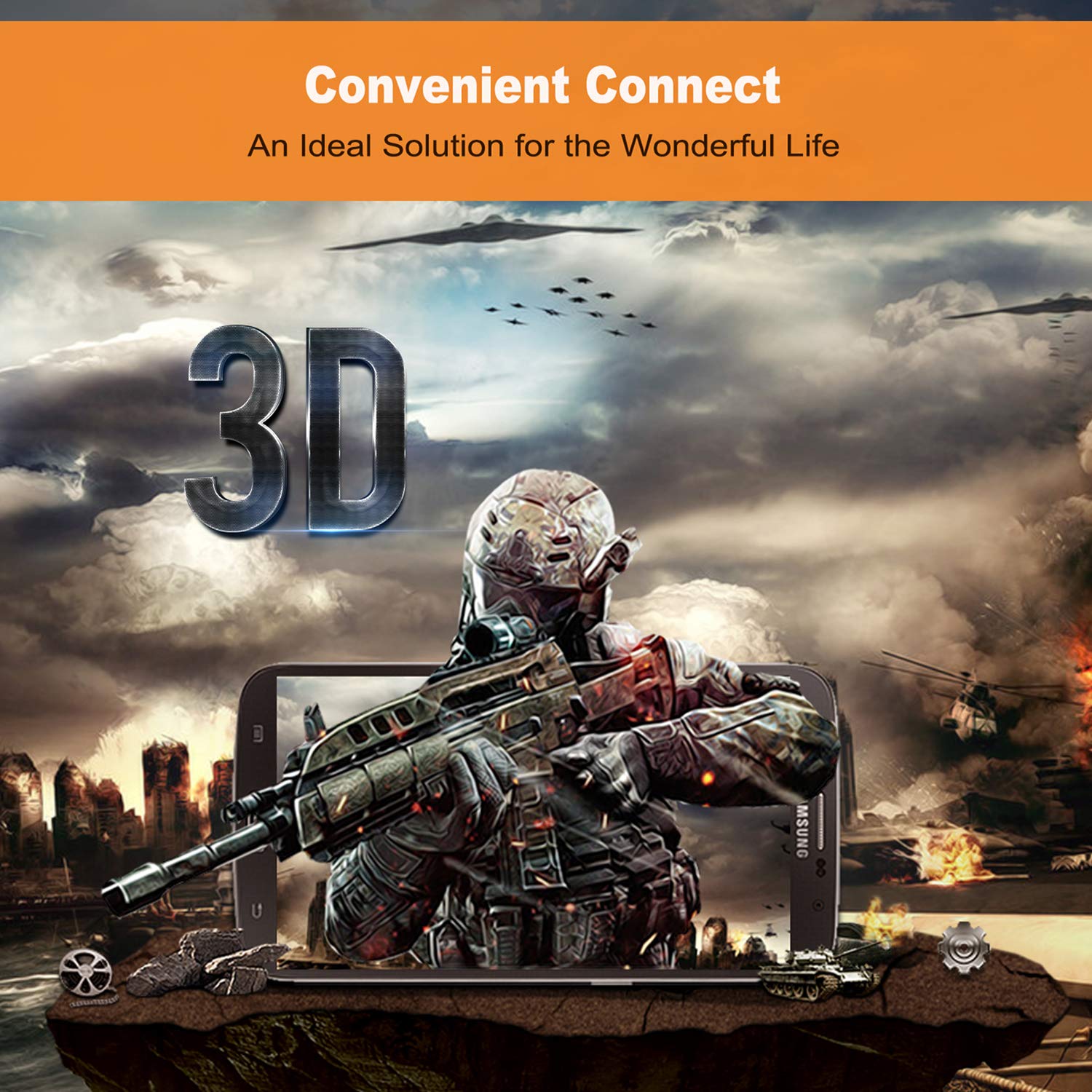 DisplayPort to DisplayPort Cable,CABLETIME Gold Plated DisplayPort 1.2 Compatible DP to DP Cord 4K Resolution Ready for DisplayPort enabled systems and monitors (3 Feet (1M))