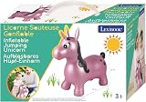 LEXIBOOK Inflatable Jumping Unicorn Pink Indoor Outdoor Balance Motor Skills 3+ view 2