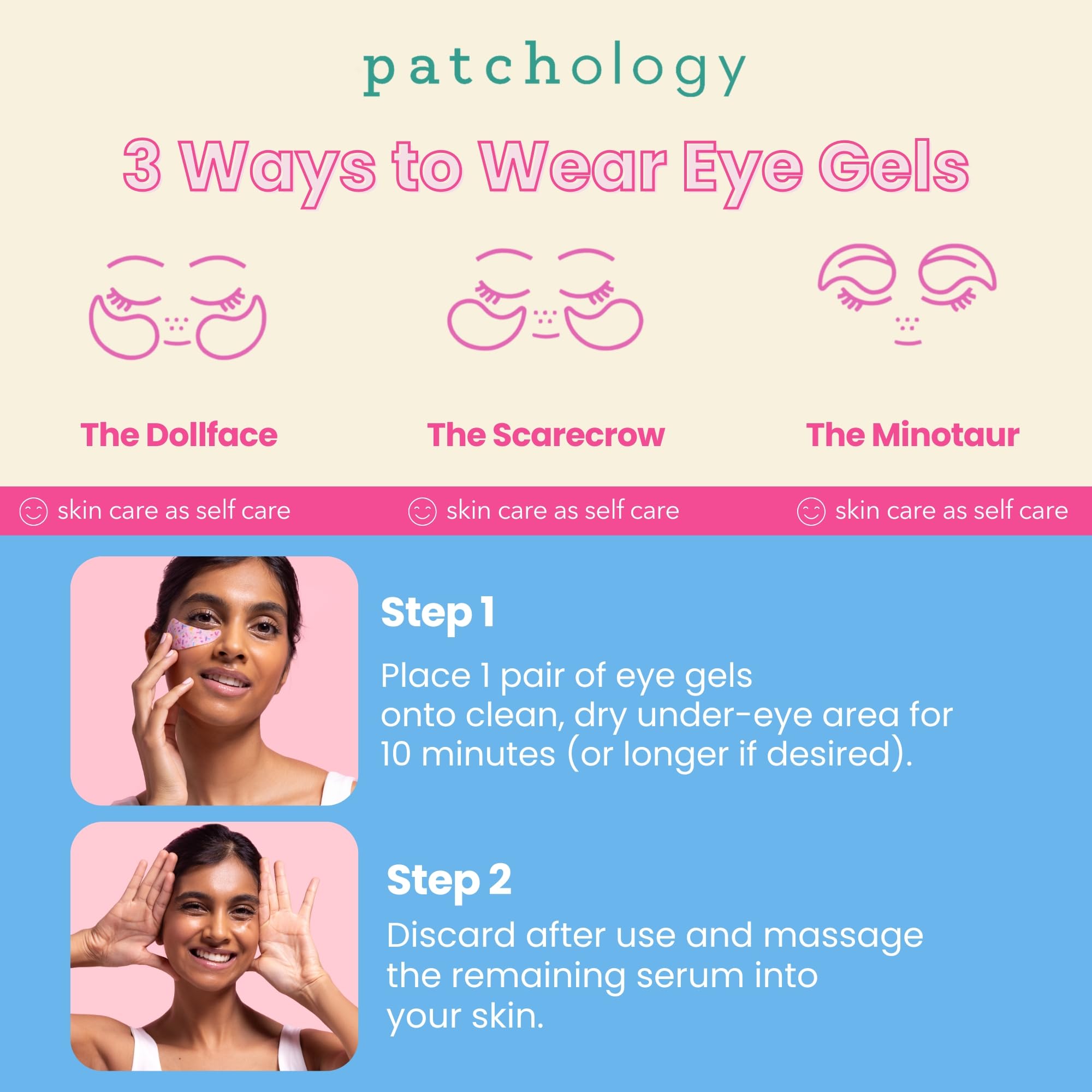 Patchology Eye Want Cake Under Eye Patches for Puffy Eyes, Dark Circles & Wrinkles, Hydrating Undereye Gel Patches, Holiday Treats, Christmas Gifts for Women & Stocking Stuffers for Teens (5 Pairs)