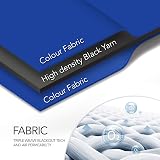 Deconovo Blackout Curtains Set 2 Thermal Insulated Royal Blue 140x260 view 4