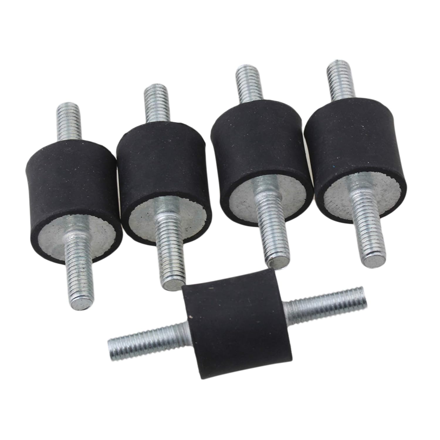 CNBTR M6 Rubber Double Ends Screw AntiVibration Mount Silentblock for