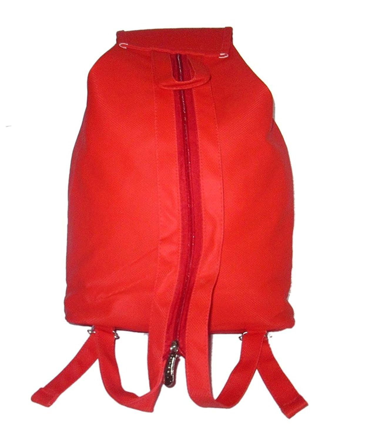 glory fashion women's stylish handbag backpack red 235